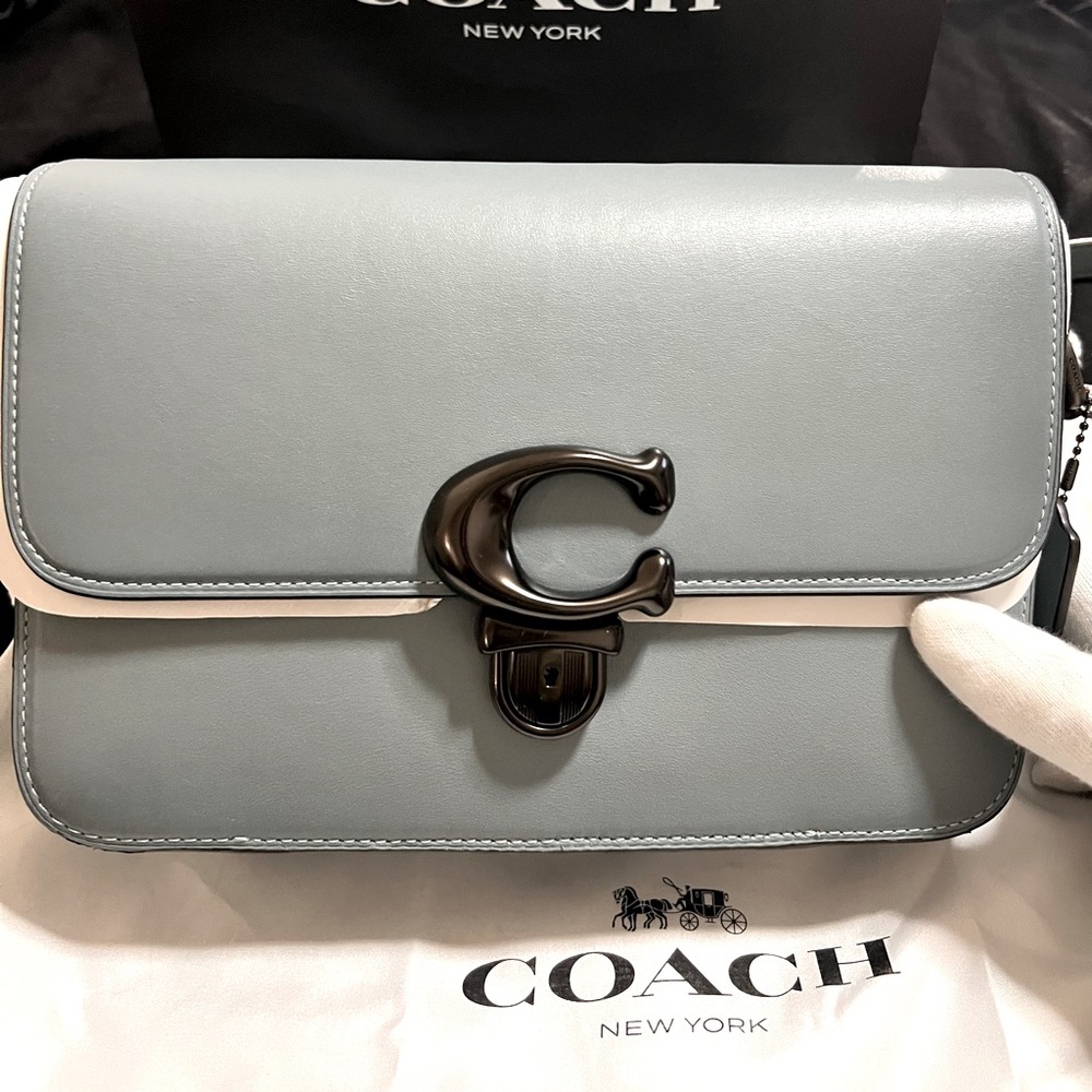 ‼️❌SOLD❌‼️Coach Studio Shoulder Bag (Sage/Pewter)